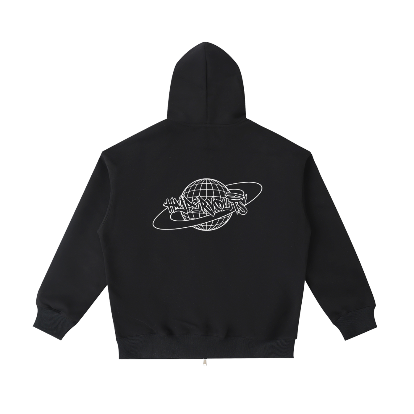 Hypervolts Black Zip-Up