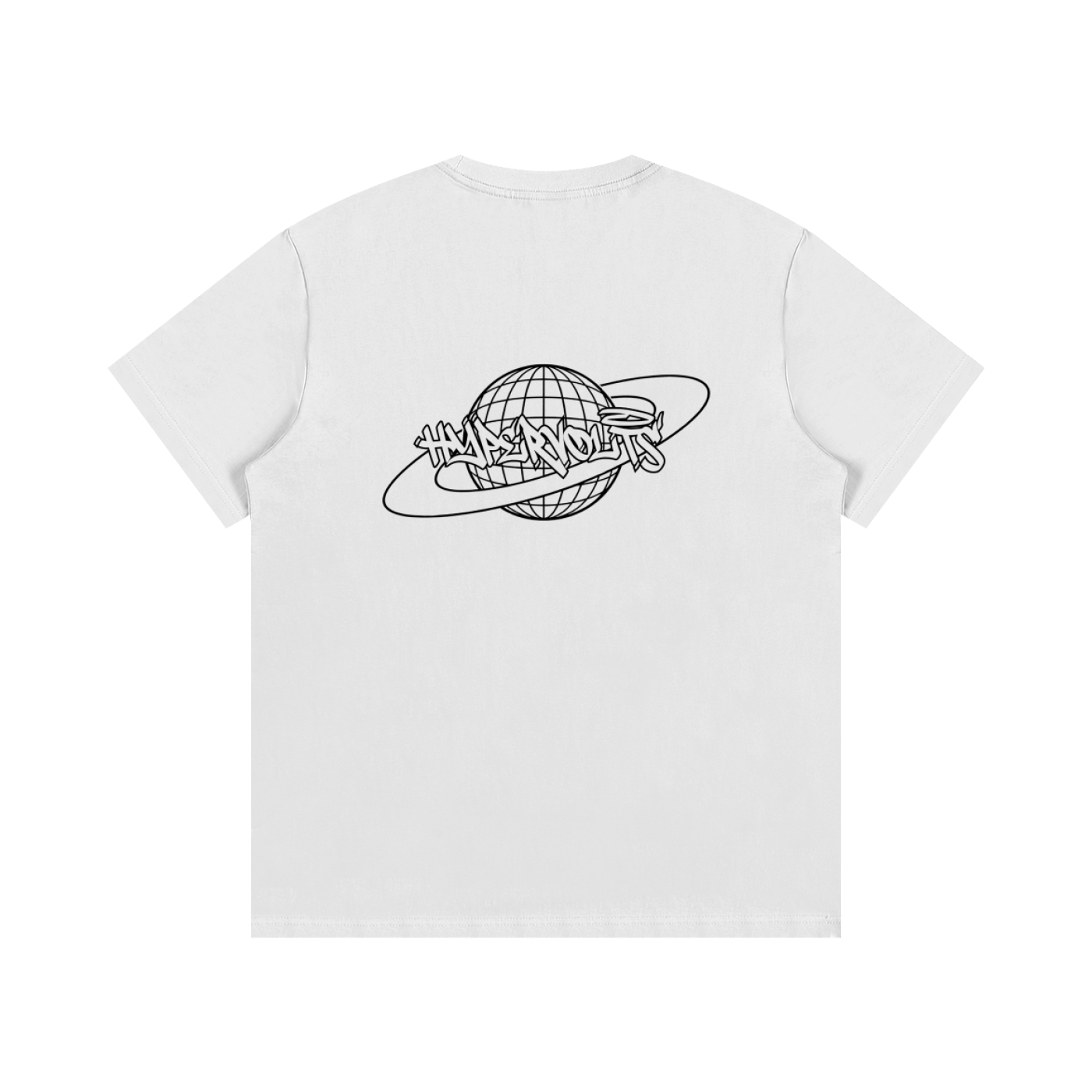 Hypervolts White Outline T-Shirt