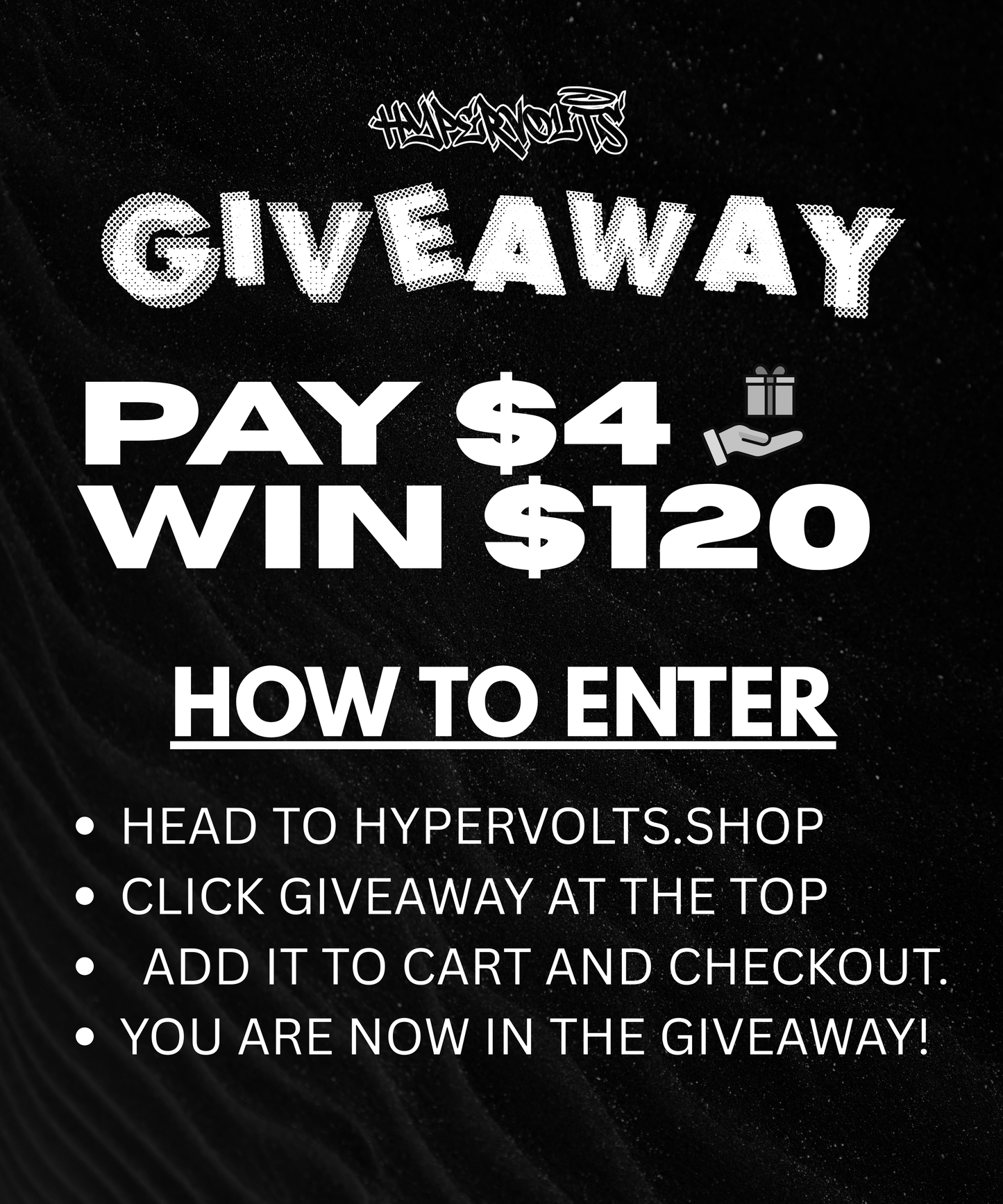 GIVEAWAY FOR $120 STORE CREDIT