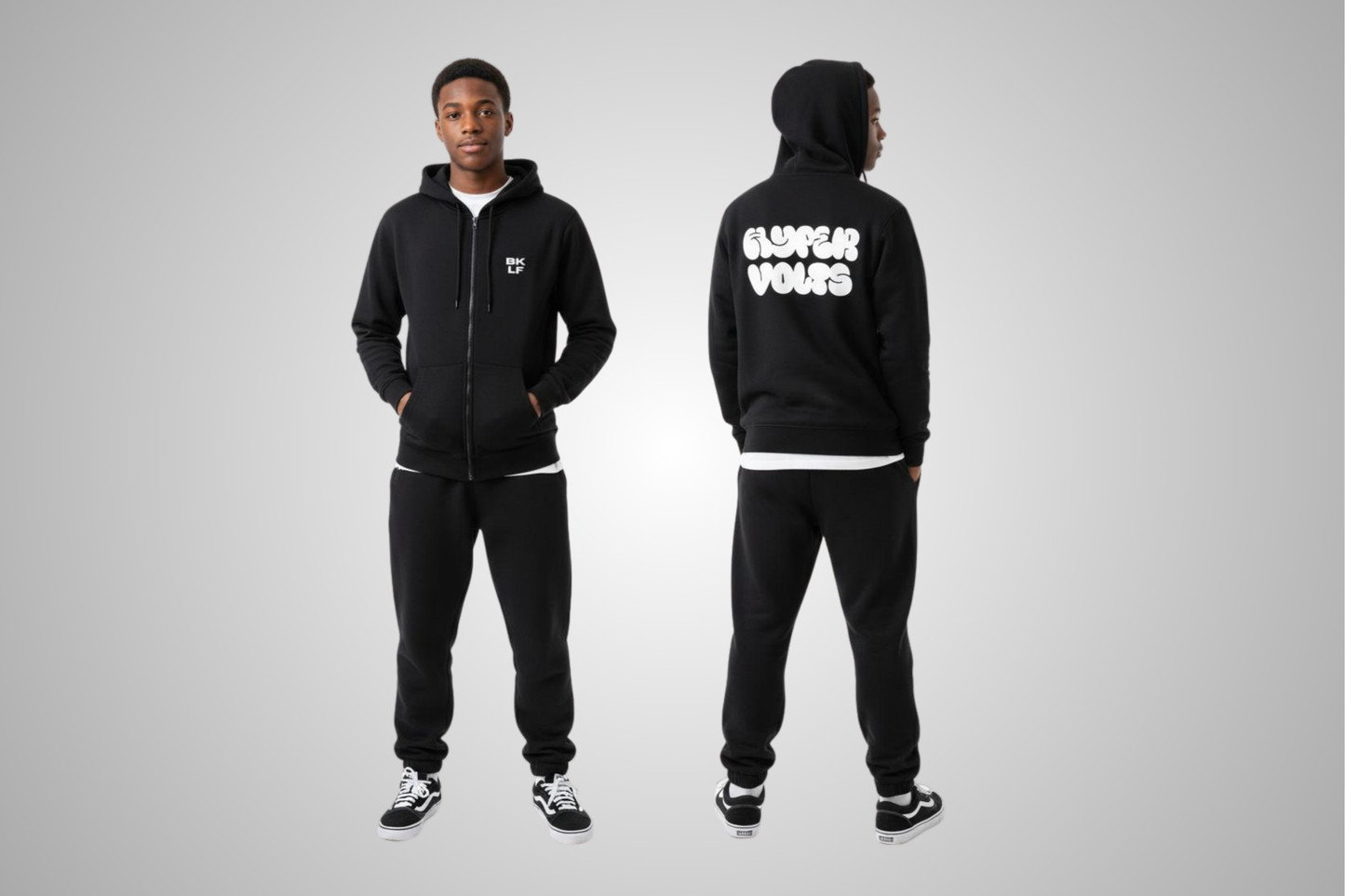 Youth Zipped Hoodie