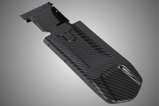 Carbon Fibre Surron Rear Fender Inner Plate Mudguard